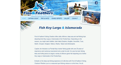 Desktop Screenshot of finsfeatherscharters.com